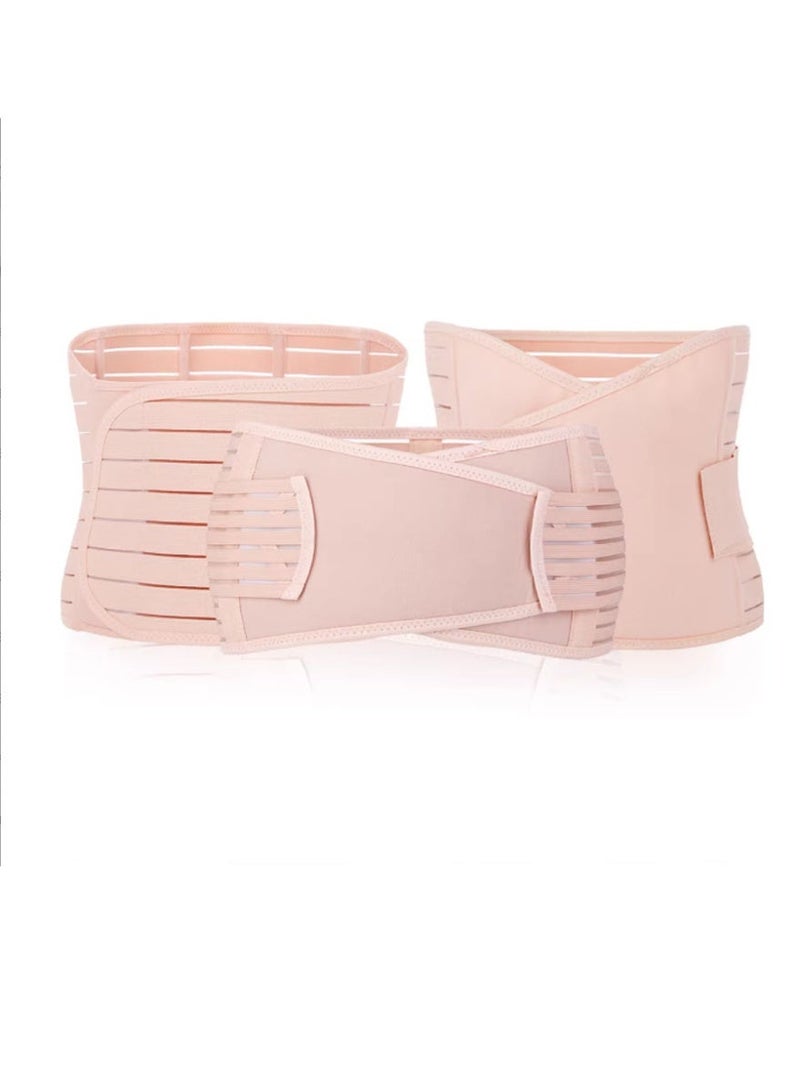 حزام خصر دعم ما بعد الولادة 3-In-1,قابلة للتعديل حزام الإنعاش لمرحلة ما بعد الولادة,التجليد البطني،الخصر، الحوض،& حمالةمجموعة الدعمللتعافي بعد الولادة -مريح، قابل للتنفس - Image 3